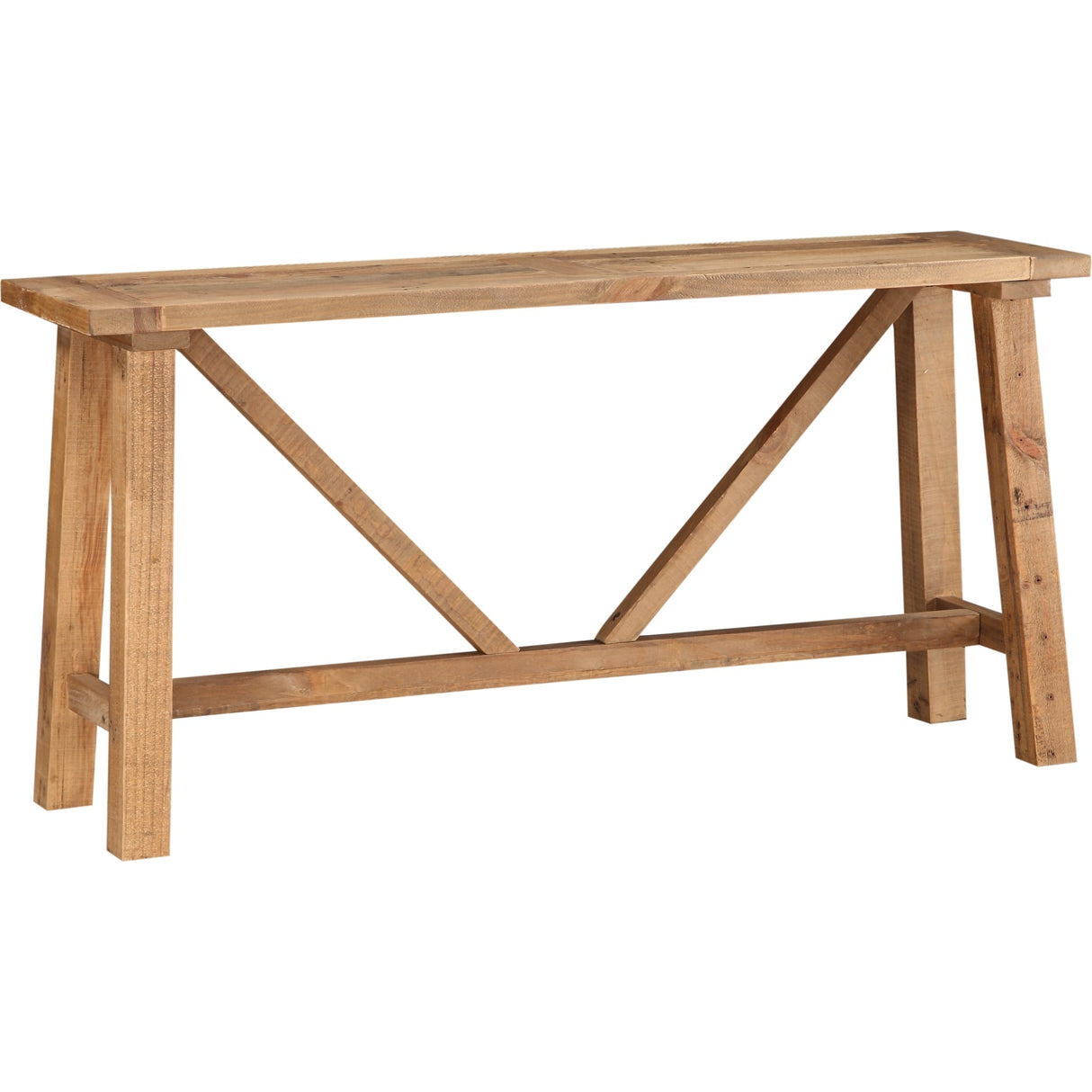 Harby Reclaimed Wood Console Table in Rustic Tawny by Modus Furniture at Eve Furniture