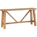 Harby Reclaimed Wood Console Table in Rustic Tawny by Modus Furniture at Eve Furniture