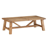Harby Reclaimed Wood Rectangular Coffee Table in Rustic Tawny by Modus Furniture at Eve Furniture