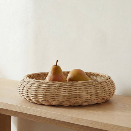 Harding Natural Wicker Bowl by MOES at Eve Furniture