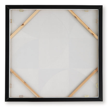 Harelman Tan/Taupe/White Wall Art by Ashley at Eve Furniture