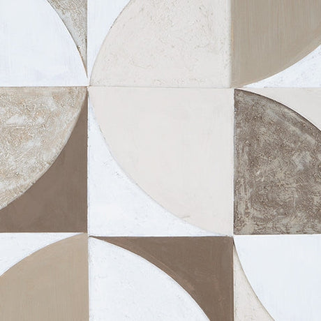 Harelman Tan/Taupe/White Wall Art by Ashley at Eve Furniture