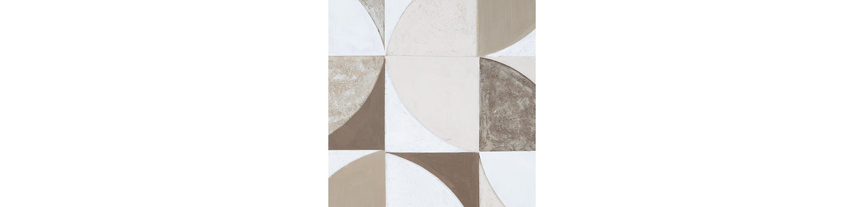 Harelman Tan/Taupe/White Wall Art by ASHLEY FURNITURE at Eve Furniture