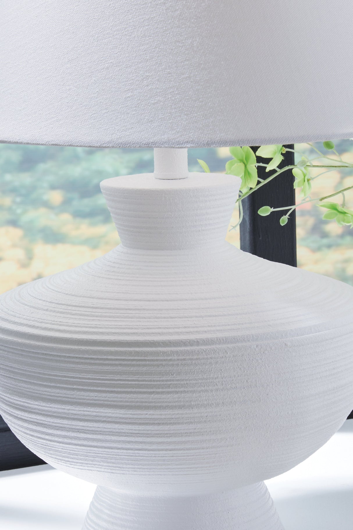 Harelwood White Table Lamp by Ashley at Eve Furniture