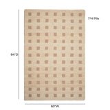Hari Natural Hand-Tufted Rug by TOV Furniture at Eve Furniture