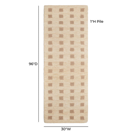 Hari Natural Hand-Tufted Rug by TOV Furniture at Eve Furniture