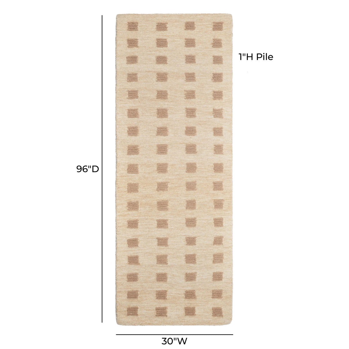 Hari Natural Hand-Tufted Rug by TOV Furniture at Eve Furniture