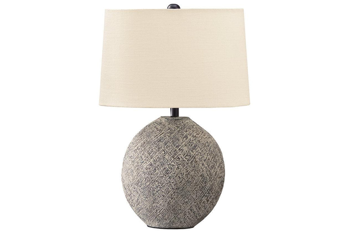 Harif Beige Table Lamp by Ashley at Eve Furniture