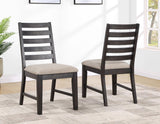 Harington 6-Piece Dining Set(Table,Bench & 4 Side Chairs) by Steve Silver at Eve Furniture