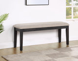 Harington 6-Piece Dining Set(Table,Bench & 4 Side Chairs) by Steve Silver at Eve Furniture