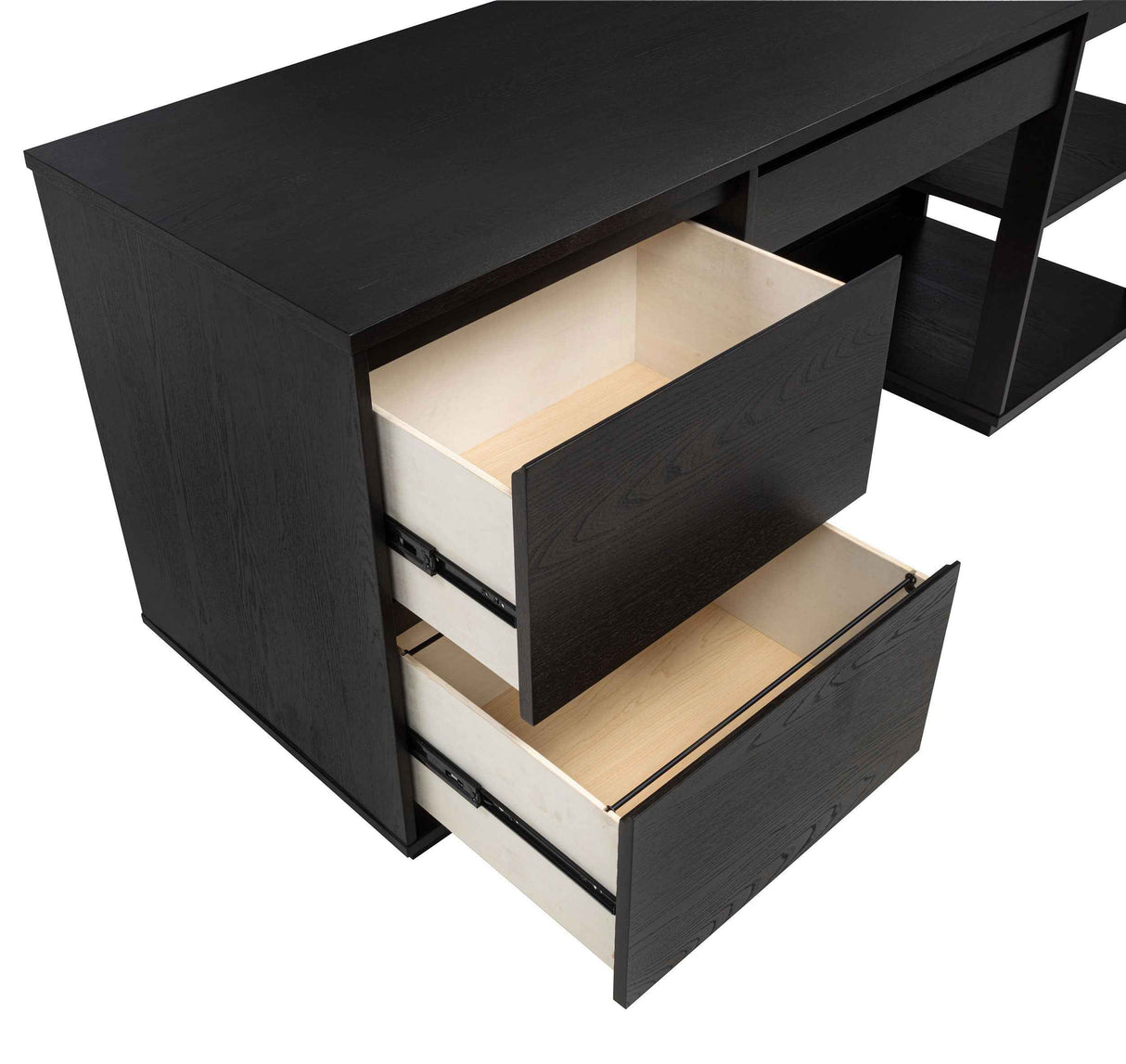 Harkes Coffee Bean 75-inch 3-drawer Computer Desk with Adjustable Shelf by Coaster at Eve Furniture