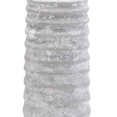 Harlan Beige-Toned Fabric Shade Gray Concrete Base Table Lamp by Mercana at Eve Furniture