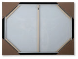 Harlandale Black/White/Brown Wall Art by Ashley at Eve Furniture