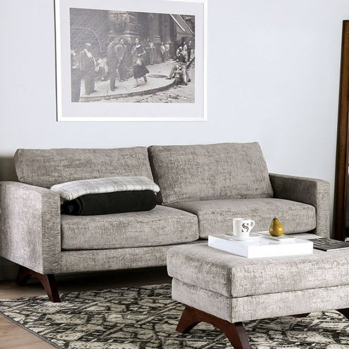 Harlech Gray Sofa by Furniture of America at Eve Furniture