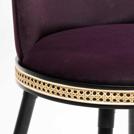 Harley Velvet Stool by TOV Furniture at Eve Furniture