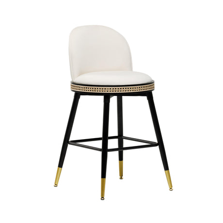 Harley Velvet Stool by TOV Furniture at Eve Furniture