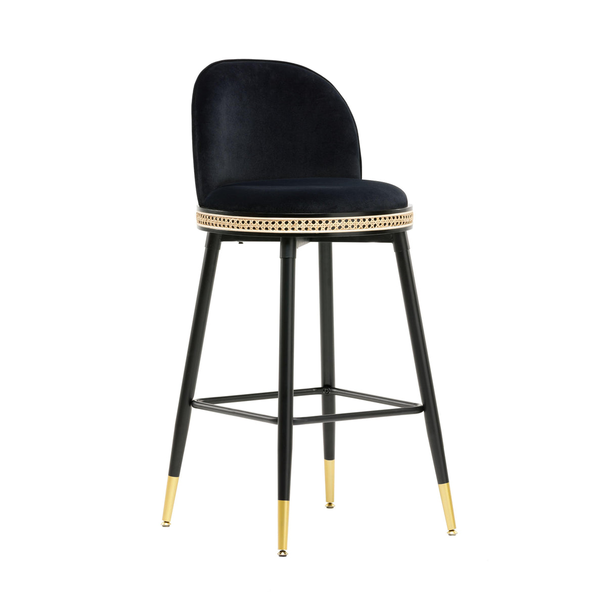 Harley Velvet Stool by TOV Furniture at Eve Furniture