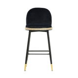 Harley Velvet Stool by TOV Furniture at Eve Furniture