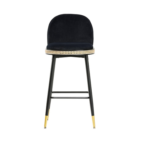 Harley Velvet Stool by TOV Furniture at Eve Furniture