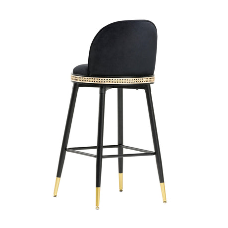 Harley Velvet Stool by TOV Furniture at Eve Furniture