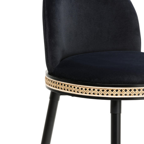 Harley Velvet Stool by TOV Furniture at Eve Furniture