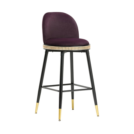 Harley Velvet Stool by TOV Furniture at Eve Furniture