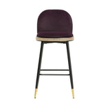 Harley Velvet Stool by TOV Furniture at Eve Furniture