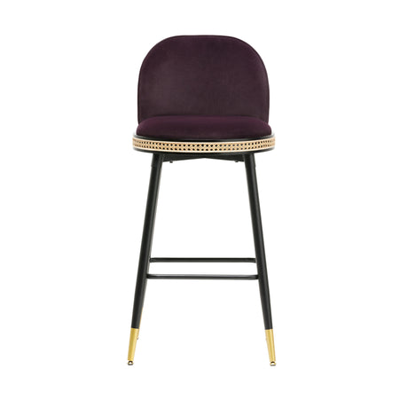 Harley Velvet Stool by TOV Furniture at Eve Furniture