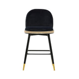 Harley Velvet Stool by TOV Furniture at Eve Furniture