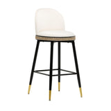 Harley Velvet Stool by TOV Furniture at Eve Furniture
