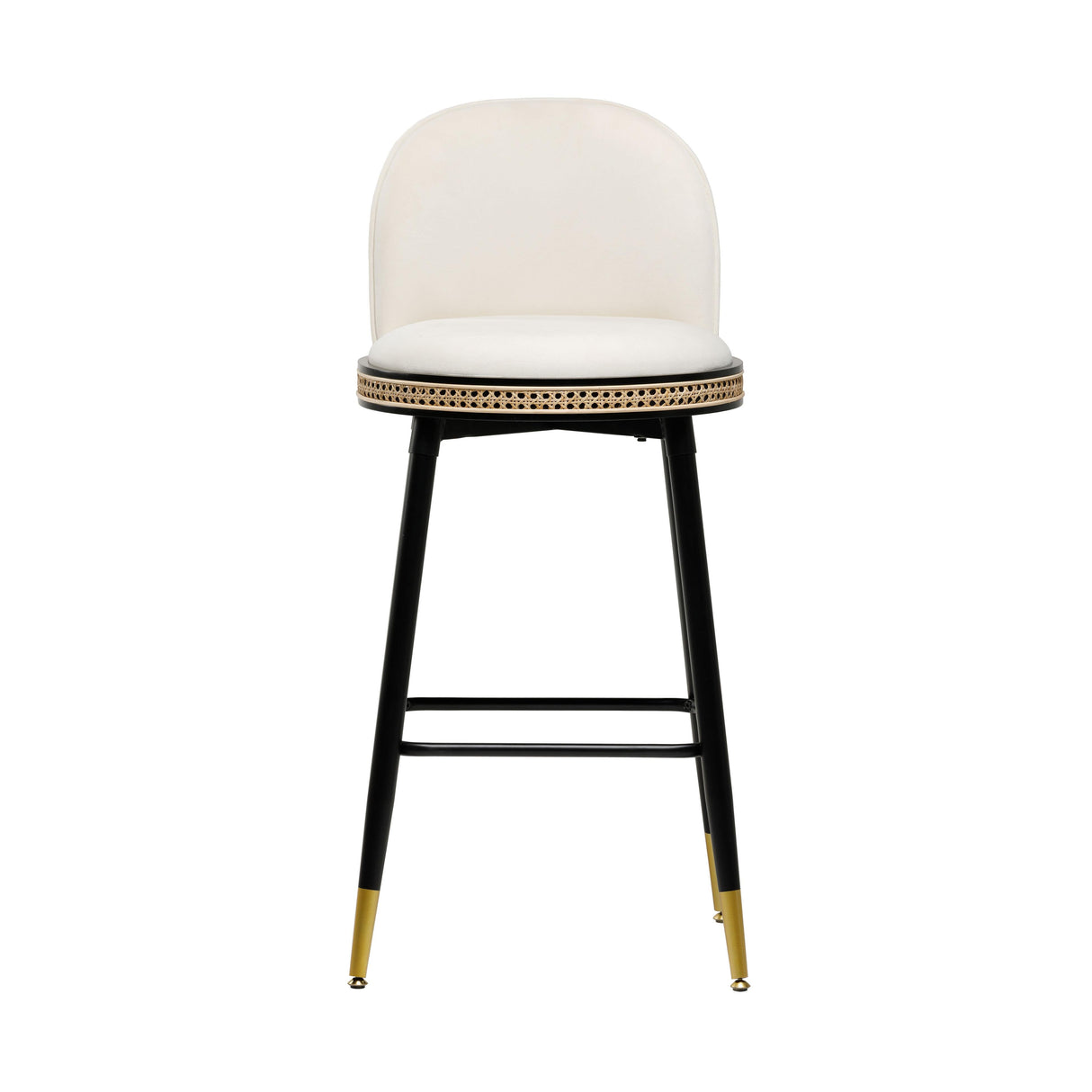 Harley Velvet Stool by TOV Furniture at Eve Furniture
