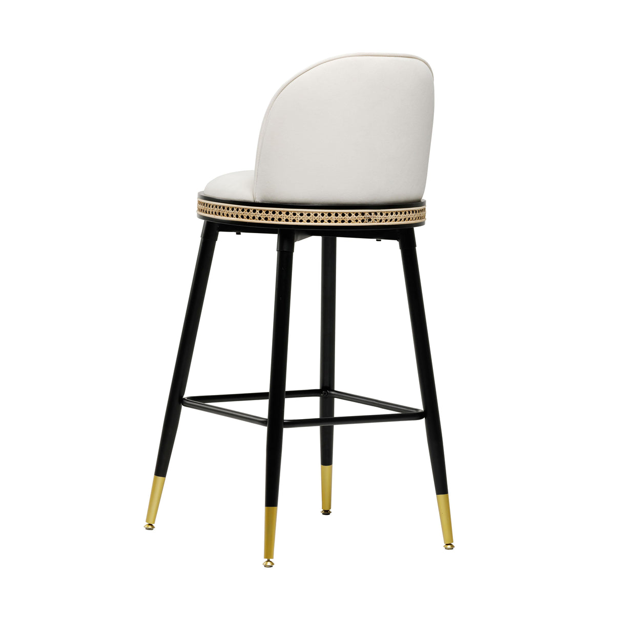 Harley Velvet Stool by TOV Furniture at Eve Furniture