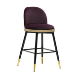 Harley Velvet Stool by TOV Furniture at Eve Furniture
