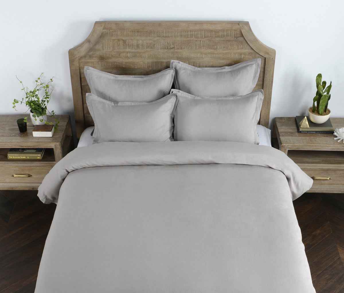 Harlow Gray Duvet Collection by Classic Home at Eve Furniture