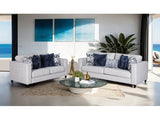 Harlow Light Gray Living Room Set by Furniture of America at Eve Furniture