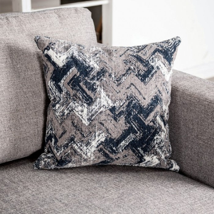 Harlow Light Gray Loveseat by Furniture of America at Eve Furniture
