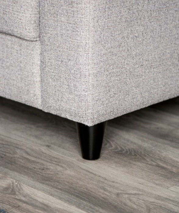 Harlow Light Gray Loveseat by Furniture of America at Eve Furniture