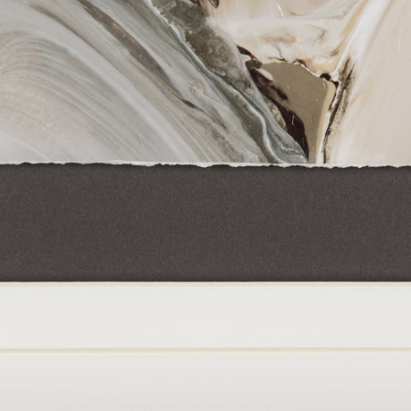 Harmonic I by Mercana Studio a Hand Embellished Textured Framed Art Print Matted under Glass by Mercana at Eve Furniture