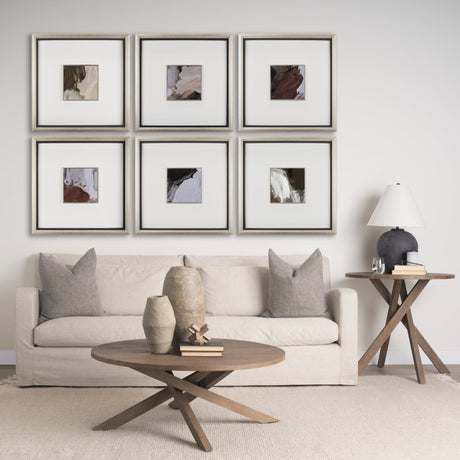 Harmonic I by Mercana Studio a Hand Embellished Textured Framed Art Print by Mercana at Eve Furniture