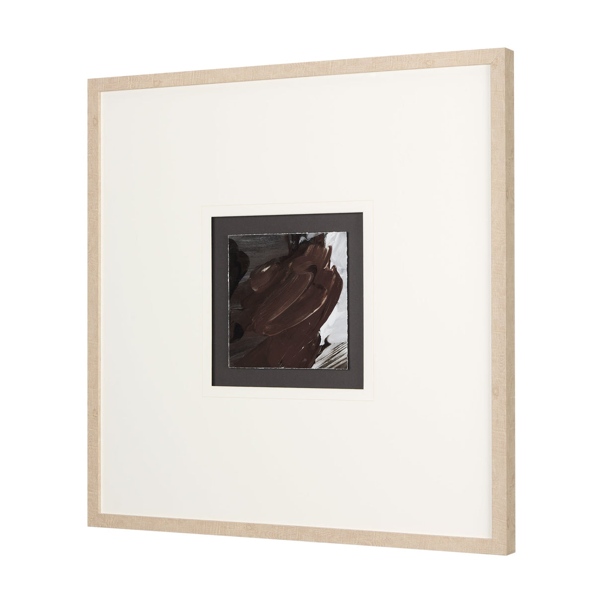 Harmonic III by Mercana Studio a Hand Embellished Textured Framed Art Print Matted under Glass by Mercana at Eve Furniture