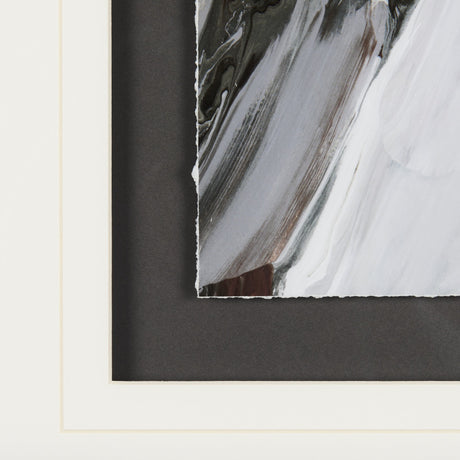 Harmonic V by Mercana Studio a Hand Embellished Textured Framed Art Print Matted under Glass by Mercana at Eve Furniture
