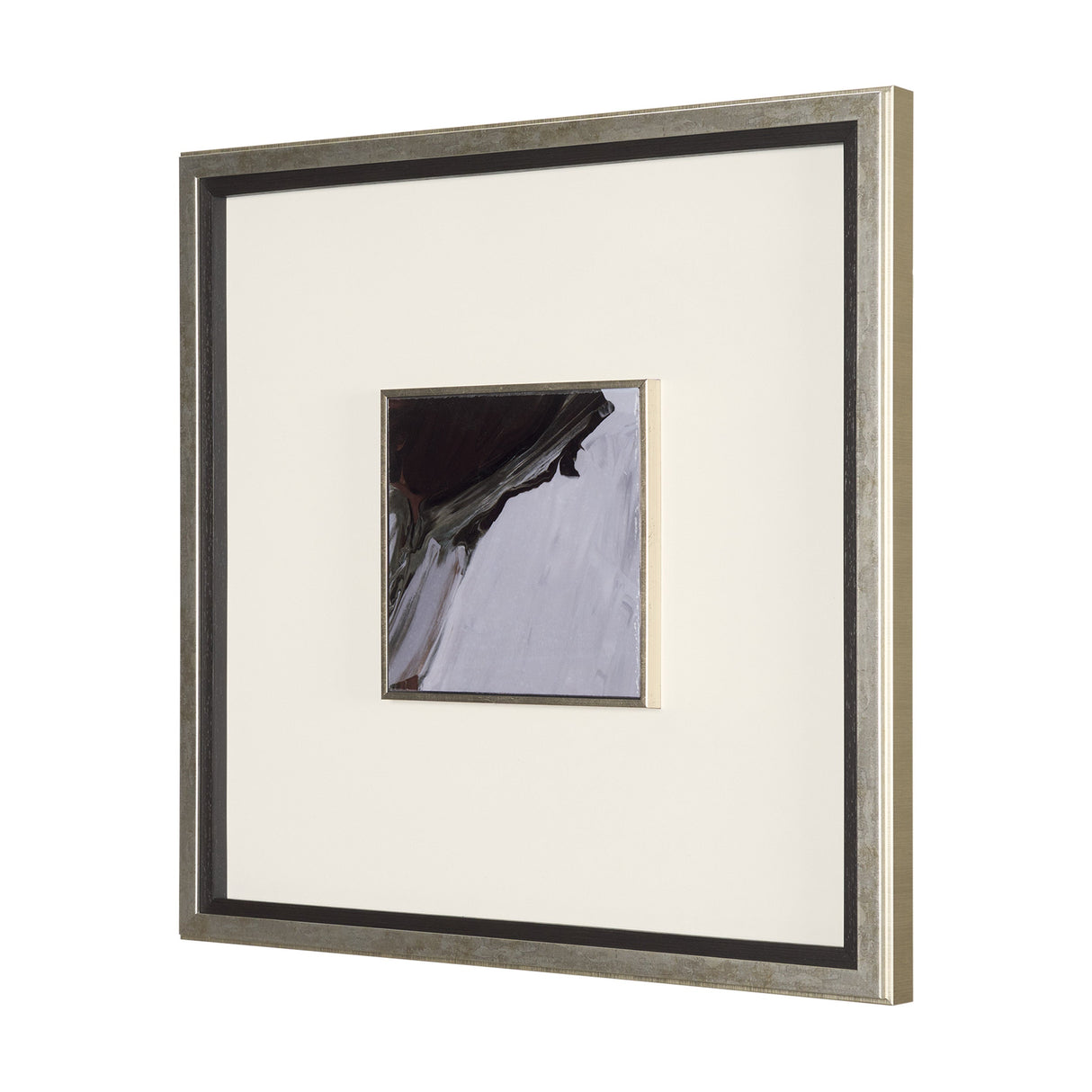 Harmonic V by Mercana Studio a Hand Embellished Textured Framed Art Print by Mercana at Eve Furniture