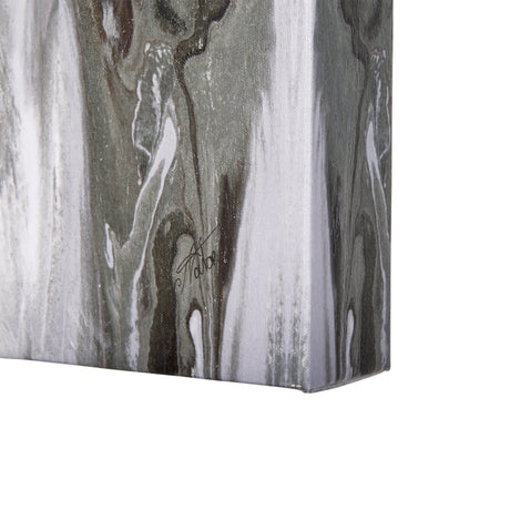 Harmonic VI by Mercana Studio a Hand Embellished Textured Canvas by Mercana at Eve Furniture
