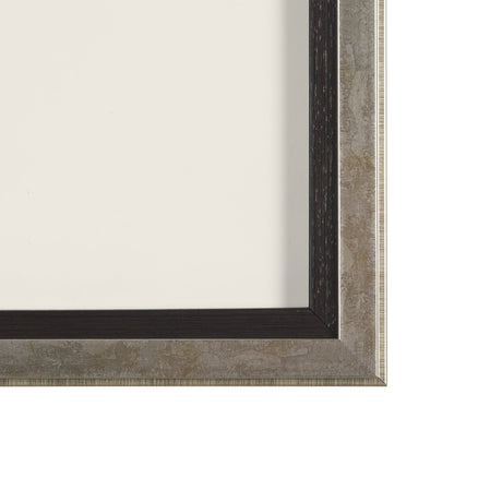 Harmonic VI by Mercana Studio a Hand Embellished Textured Framed Art Print by Mercana at Eve Furniture