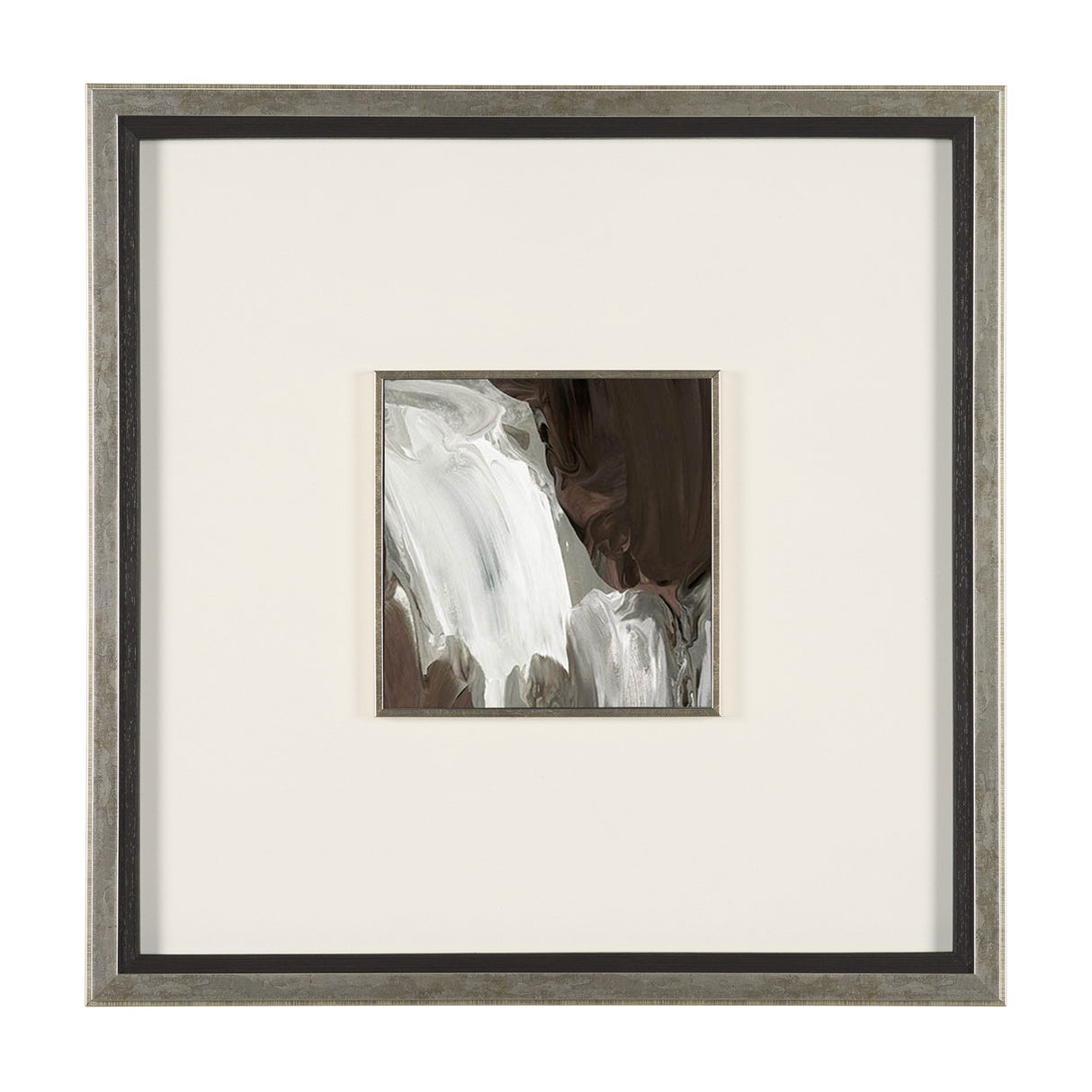 Harmonic VI by Mercana Studio a Hand Embellished Textured Framed Art Print by Mercana at Eve Furniture