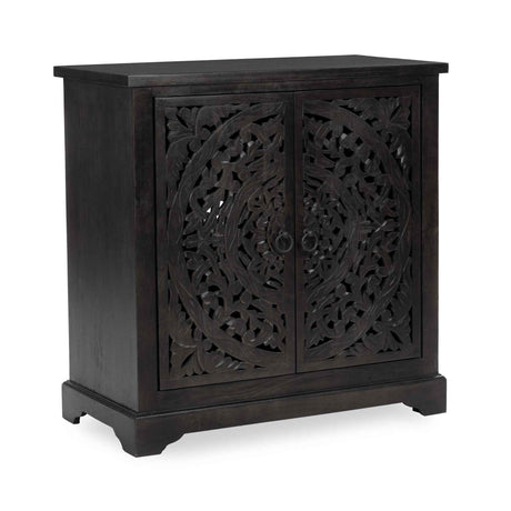Harmony 2 Door Cabinet - Harvest Walnut by Classic Home at Eve Furniture