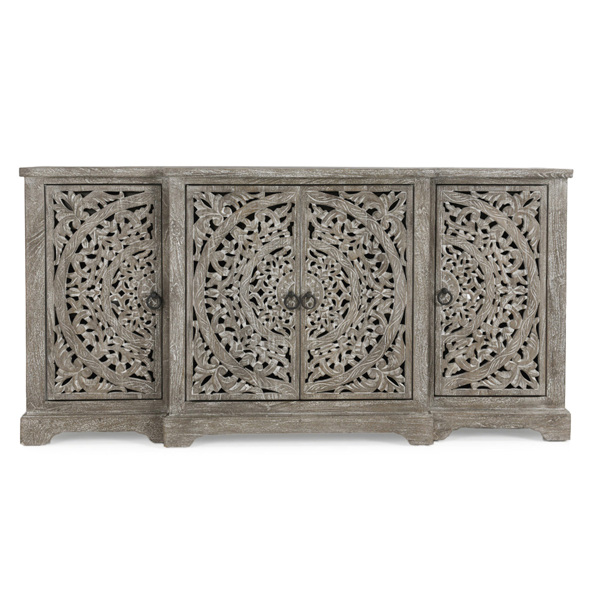 Harmony 4 Door Cabinet - Vintage Gray by Classic Home at Eve Furniture