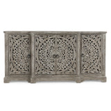 Harmony 4 Door Cabinet - Vintage Gray by Classic Home at Eve Furniture
