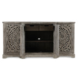 Harmony 4 Door Cabinet - Vintage Gray by Classic Home at Eve Furniture