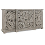 Harmony 4 Door Cabinet - Vintage Gray by Classic Home at Eve Furniture